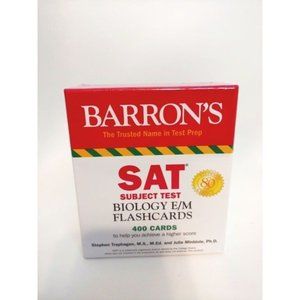 SAT Subject Test Biology E/M Flashcards